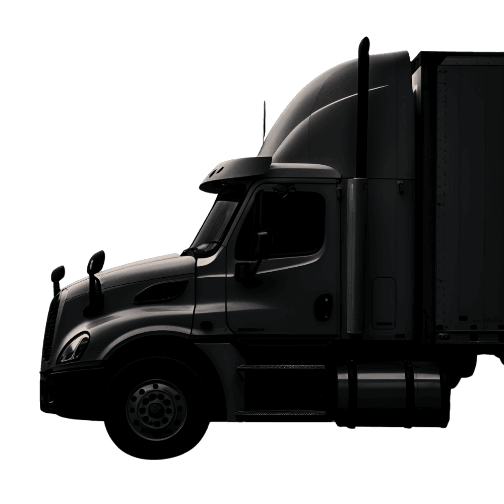 Semi Truck Side View