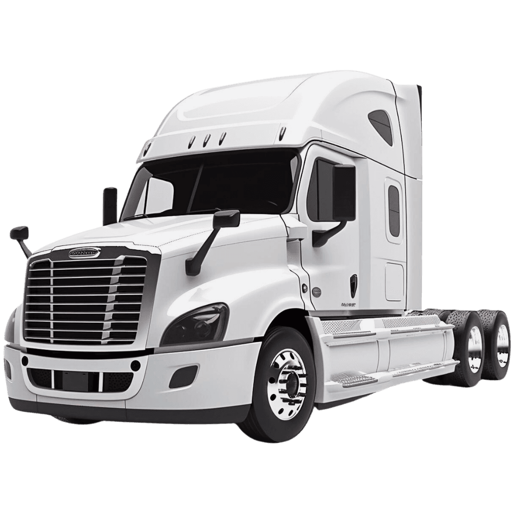 Semi Truck Front View